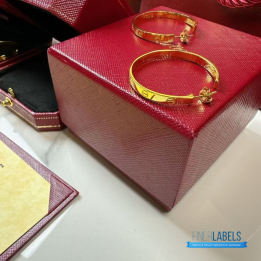 QC Cartier Love Hoop Earring (Big Yellow)