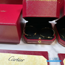 QC Cartier Love Hoop Earring (Big Yellow)