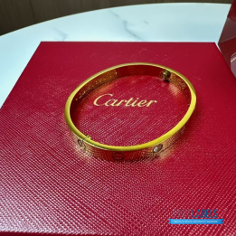 QC Cartier Love Bangle 4Dia (yellow)