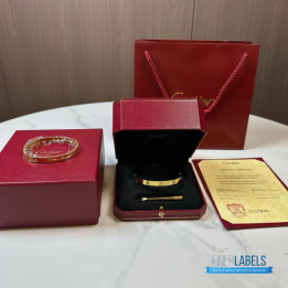 QC Cartier Love Bangle (20) Yellow