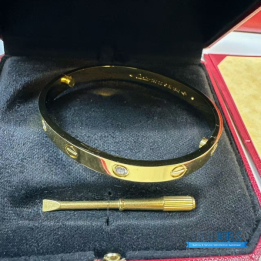 QC Cartier Love Bangle (20) Yellow