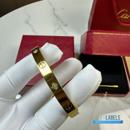 QC Cartier Love Bangle (20) Yellow