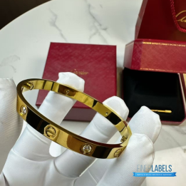 QC Cartier Love Bangle (20) Yellow