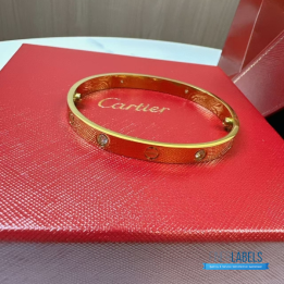 QC Cartier Love Bangle (20) Yellow