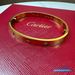 QC Cartier Love Bangle (20) Yellow