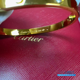 QC Cartier Love Bangle (20) Yellow