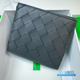 QC Bottega Veneta Intrecciato Bifold Wallet