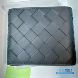 QC Bottega Veneta Intrecciato Bifold Wallet
