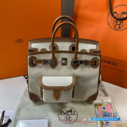 QC Hermès Birkin 25 Cargo Bag