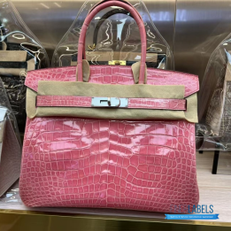 Hermès Birkin 35 in Shiny Crocodile Leather