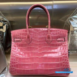 Hermès Birkin 35 in Shiny Crocodile Leather