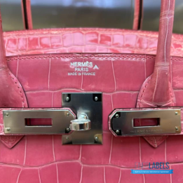 Hermès Birkin 35 in Shiny Crocodile Leather