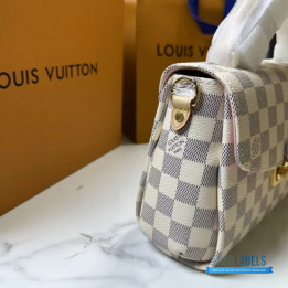QC Louis Vuitton Croisette Handbag in Damier Azur Canvas