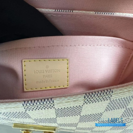 QC Louis Vuitton Croisette Handbag in Damier Azur Canvas