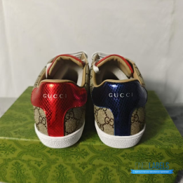 QC Gucci Ace GG Supreme Sneakers