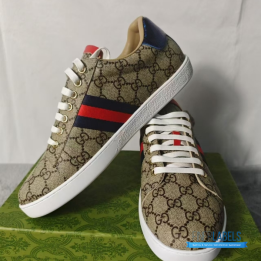 QC Gucci Ace GG Supreme Sneakers