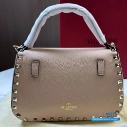 QC Valentino Garavani Small Rockstud Top Handle Bag