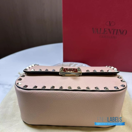 QC Valentino Garavani Small Rockstud Top Handle Bag