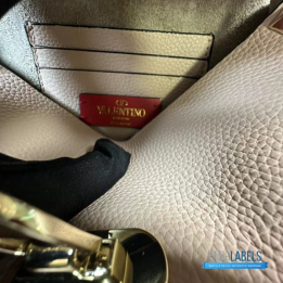 QC Valentino Garavani Small Rockstud Top Handle Bag