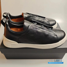 QC Ermenegildo Zegna Triple Stitch Sneakers
