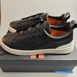 QC Ermenegildo Zegna Triple Stitch Sneakers