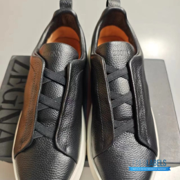 QC Ermenegildo Zegna Triple Stitch Sneakers