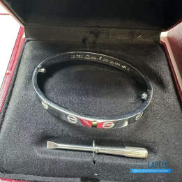 Cartier Love Bangle 18k Silver