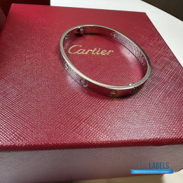 Cartier Love Bangle 18k Silver