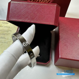 Cartier Love Bangle 18k Silver