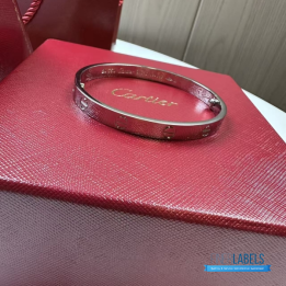 QC Cartier Love Bangle 20k Silver
