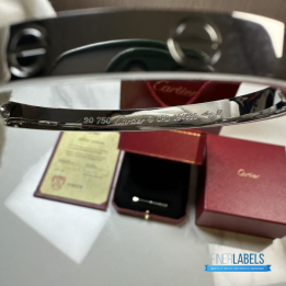 QC Cartier Love Bangle 20k Silver