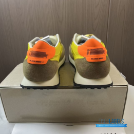 QC Golden Goose Running Marathon Sneakers in Yellow