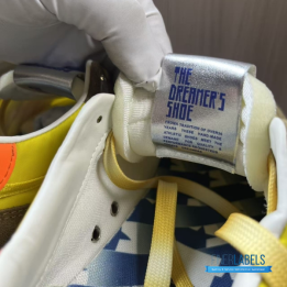 QC Golden Goose Running Marathon Sneakers in Yellow