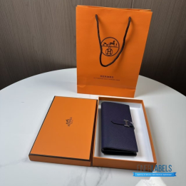 QC Hermes Long Bearn Wallet (AAA)