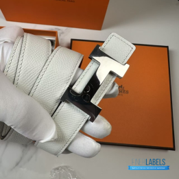 QC Hermes Ladies Belt (white red)