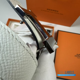 QC Hermes Ladies Belt (white red)