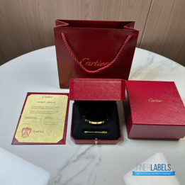 QC Cartier Love Bangles 10 Diamonds Yellow
