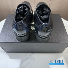 QC Prada Brushed Leather Loafers