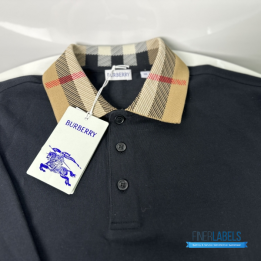Burberry Long-sleeve Polo Shirt