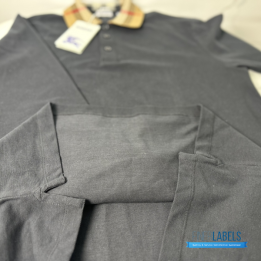 Burberry Long-sleeve Polo Shirt