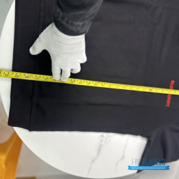 Burberry black cotton crewneck T- shirt