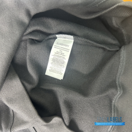 Burberry black cotton crewneck T- shirt