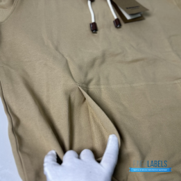 Burberry Cotton Blend Hoodie in camel
