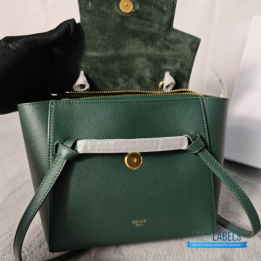 QC Celine Grained Calfskin Nano Belt Bag