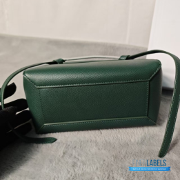 QC Celine Grained Calfskin Nano Belt Bag