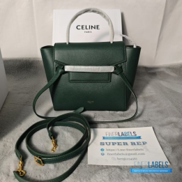 Celine Grained Calfskin Nano Belt Bag