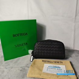 QC Bottega Veneta Intrecciato Travel Pouch