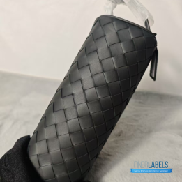 QC Bottega Veneta Intrecciato Travel Pouch
