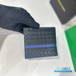 QC Bottega Veneta Intrecciato Bifold Wallet