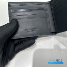 QC Bottega Veneta Intrecciato Bifold Wallet